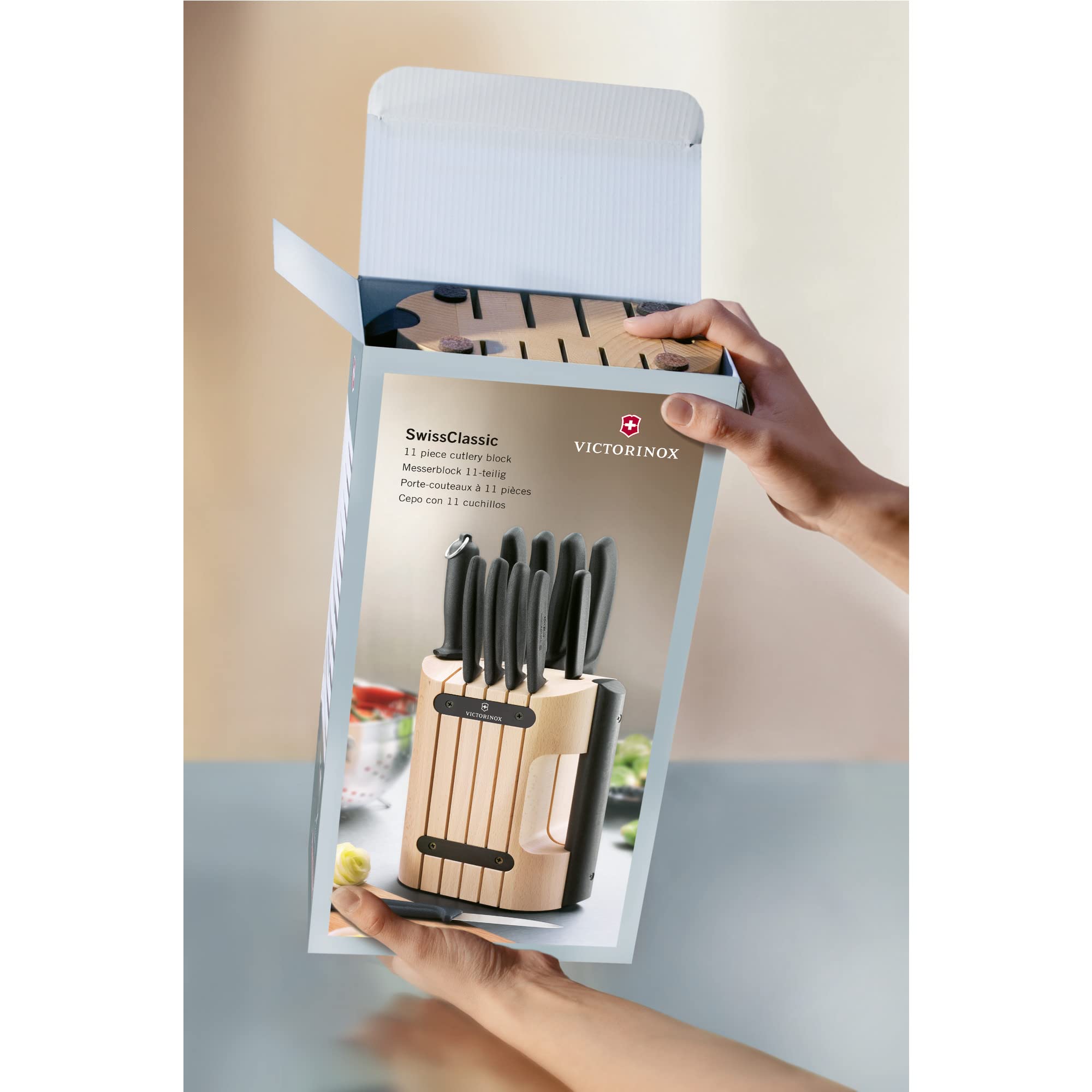 Amazon.com: Victorinox Swiss Classic Cutlery, 11 Pieces Block